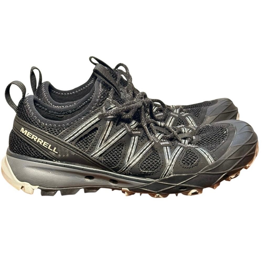 Merrell Choprock Water Shoes Vibram Megagrip Black Women's 7.5 J84742